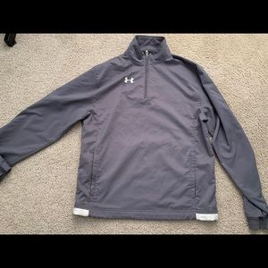 Under Armour Grey windbreaker quarter zip